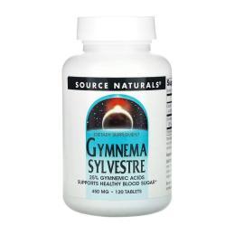 Натуральна добавка і екстракт Source Naturals Gymnema Sylvestre (120 tab) (22717-01)