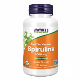 Натуральна добавка і екстракт Now Foods Spirulina 1000 mg - 120 tabs (2022-10-0084)