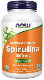 Натуральна добавка і екстракт Now Foods Spirulina 1000mg - 240 tabs (2022-10-1348)