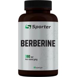 Натуральна добавка і екстракт Sporter Berberine 380 mg (60 caps) (24746-01)