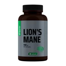Натуральна добавка і екстракт Sporter Lions Mane 550 mg (60 caps) (24031-01)
