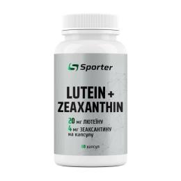 Натуральна добавка і екстракт Sporter Lutein + Zeaxanthin (60 caps) (24659-01)