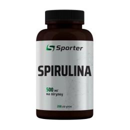 Натуральна добавка і екстракт Sporter Spirulina 500 mg (200 caps) (24662-01)