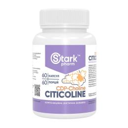 Натуральна добавка і екстракт Stark Pharm Citicoline 250mg - 60caps (100-79-8271861-20)