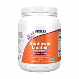 Натуральна добавка і екстракт Now Foods Sunflower Lecithin Pure Powder 1lb - 454g (2022-10-2063)