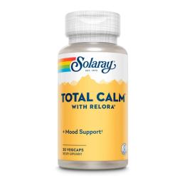 Натуральна добавка і екстракт Solaray Total Calm Mood Support - 30 vcaps (2023-10-2402)