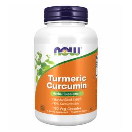 Натуральна добавка і екстракт Now Foods Turmeric Curcumin Extract - 120 vcaps (2022-10-1500)