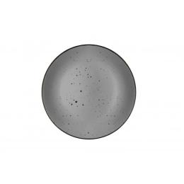 Тарілка Ardesto Bagheria AR2919GREY (19 см) десертна