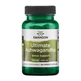 Натуральна добавка і екстракт Swanson Ultimate Ashwagandha 250 mg - 60veg caps (100-36-2149892-20)