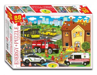 Пазл Енергія Плюс Транспорт 83453 88 елементів