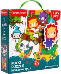 Пазл Vladi Toys Fisher Price Maxi Puzzle Мої кумедні друзі VT1711-10