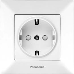 Розетка Panasonic Arkedia Slim WNTC02122WH-UAWhite