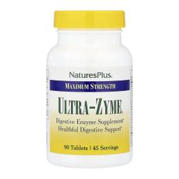 Натуральна добавка і екстракт Natures Plus Ultra-Zyme - 90 tabs (2023-10-6836)