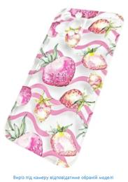 Чохол-накладка Infinity Silicone Case для iPhone 13 Picture Strawberries