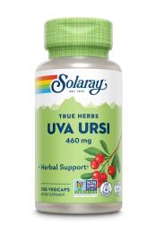 Натуральна добавка і екстракт Solaray Uva Ursi 460mg - 100 vcaps (2023-10-7001)