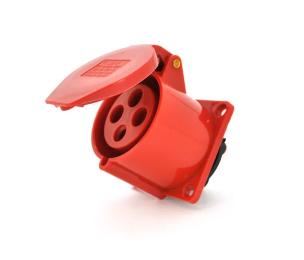 Розетка кабельна Voltronic SF-324 Red 4 полюса