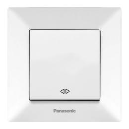 Вимикач Panasonic Arkedia Slim WNTC00052WH-UAWhite