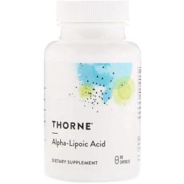 Антиоксидант Thorne Альфа-ліпоєва кислота, Alpha-Lipoic-Acid, 60 капсул (THR-79701)