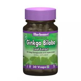 Натуральна добавка і екстракт Bluebonnet Nutrition листя гінкго білоба, Ginkgo Biloba Leaf Extract, 30 капсул  (BLB1360)