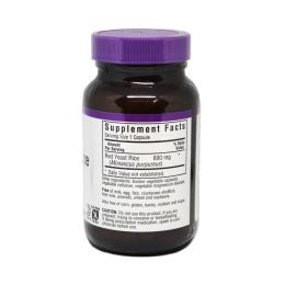 Трави Bluebonnet Nutrition Червоний дріжджовий Рис 600 мг, 60 гелевих капсул (BLB1170)