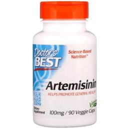 Трави Doctors BEST Артемізинін, Artemisinin, 100 мг, 90 гелевих капсул (DRB-00170)