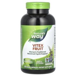 Трави Natures Way Вітекс, Vitex Fruit, 400 mg, 100 капсул (NWY-11923)