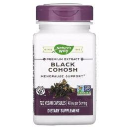 Трави Mason Natural Клопогон, 40 мг, Black Cohosh, Natures Way, 120 вегетаріанських капсул (NWY15353)