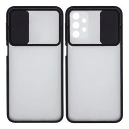Чохол-накладка EpiK Camshield mate TPU для Samsung Galaxy A135F A13 Black зі шторкою для камери