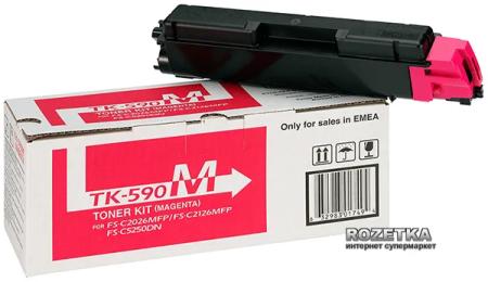 Тонер-картридж для принтера Kyocera TK-590Magenta 1T02KVBNL0