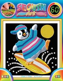 Набір для творчості Sequin Art 60 Penguin SA1328 17х17 см