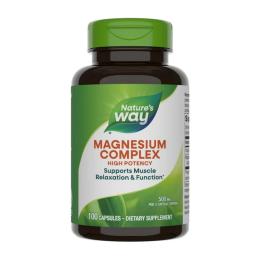 Вітамінно-мінеральний комплекс   Natures Way Magnesium Complex (100 caps) (23150-01)