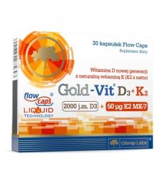 Вітамінно-мінеральний комплекс OLIMP Gold Vit D3 + K2 (2000 IU 50 g) (30 caps) (18879-01)