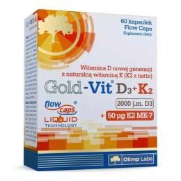 Вітамінно-мінеральний комплекс OLIMP Gold Vit D3 + K2 (2000 IU 50 g) (60 caps) (21099-01)