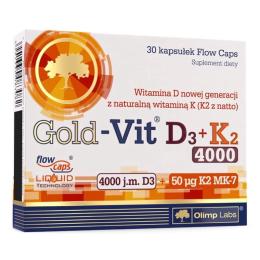 Вітамінно-мінеральний комплекс OLIMP Gold Vit D3 + K2 (4000 IU 50 g) (30 caps) (22906-01)