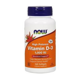 Вітамінно-мінеральний комплекс NOW Vitamin D-3 1000 IU (360 softgels) (08440-01)