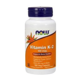 Вітамінно-мінеральний комплекс NOW Vitamin K-2 100 mcg (100 veg caps) (07797-01)