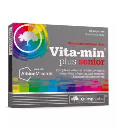 Вітамінно-мінеральний комплекс OLIMP Vita Min Plus Senior (30 caps) (01162-01)