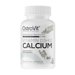 Вітамінно-мінеральний комплекс OstroVit Calcium Vitamin D3+K2 (90 tabs) (09220-01)