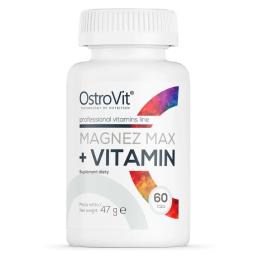 Вітамінно-мінеральний комплекс OstroVit Magnez Max + Vitamin (60 tabs) (10094-01)