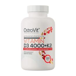 Вітамінно-мінеральний комплекс OstroVit Vitamin D3 4000 + K2 (110 tabs) (24002-01)