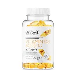 Вітамінно-мінеральний комплекс OstroVit Vitamin D3 4000 IU (120 caps) (21823-01)
