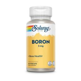 Вітамінно-мінеральний комплекс Solaray Boron 3 mg (60 veg caps) (24673-01)