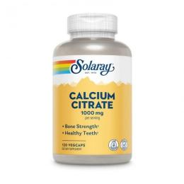 Вітамінно-мінеральний комплекс Solaray Calcium Citrate 1000 mg (120 veg caps) (22525-01)