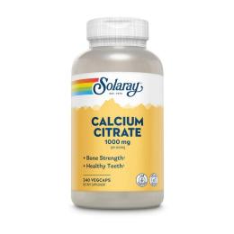 Вітамінно-мінеральний комплекс Solaray Calcium Citrate 1000 mg (240 veg caps) (20335-01)