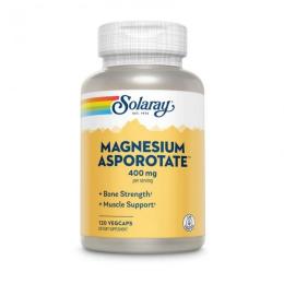 Вітамінно-мінеральний комплекс Solaray Magnesium Asporotate 400 mg (120 veg caps) (20662-01)