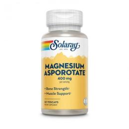 Вітамінно-мінеральний комплекс Solaray Magnesium Asporotate 400 mg (60 veg caps) (20333-01)