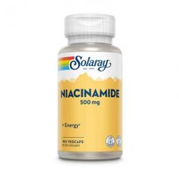 Вітамінно-мінеральний комплекс Solaray Niacinamide 500 mg (100 veg caps) (24621-01)