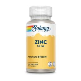 Вітамінно-мінеральний комплекс Solaray Zinc 50 mg (100 veg caps) (19376-01)