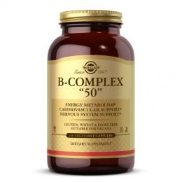 Вітаміни та мінерали Solgar B-Complex 50 (250 veg caps)(18435-01)