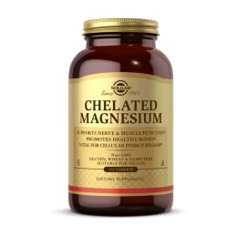 Вітаміни та мінерали Solgar Chelated Magnesium (250 tabs)(18267-01)